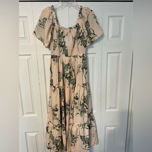 NWT Baltic Born cream and sage dress